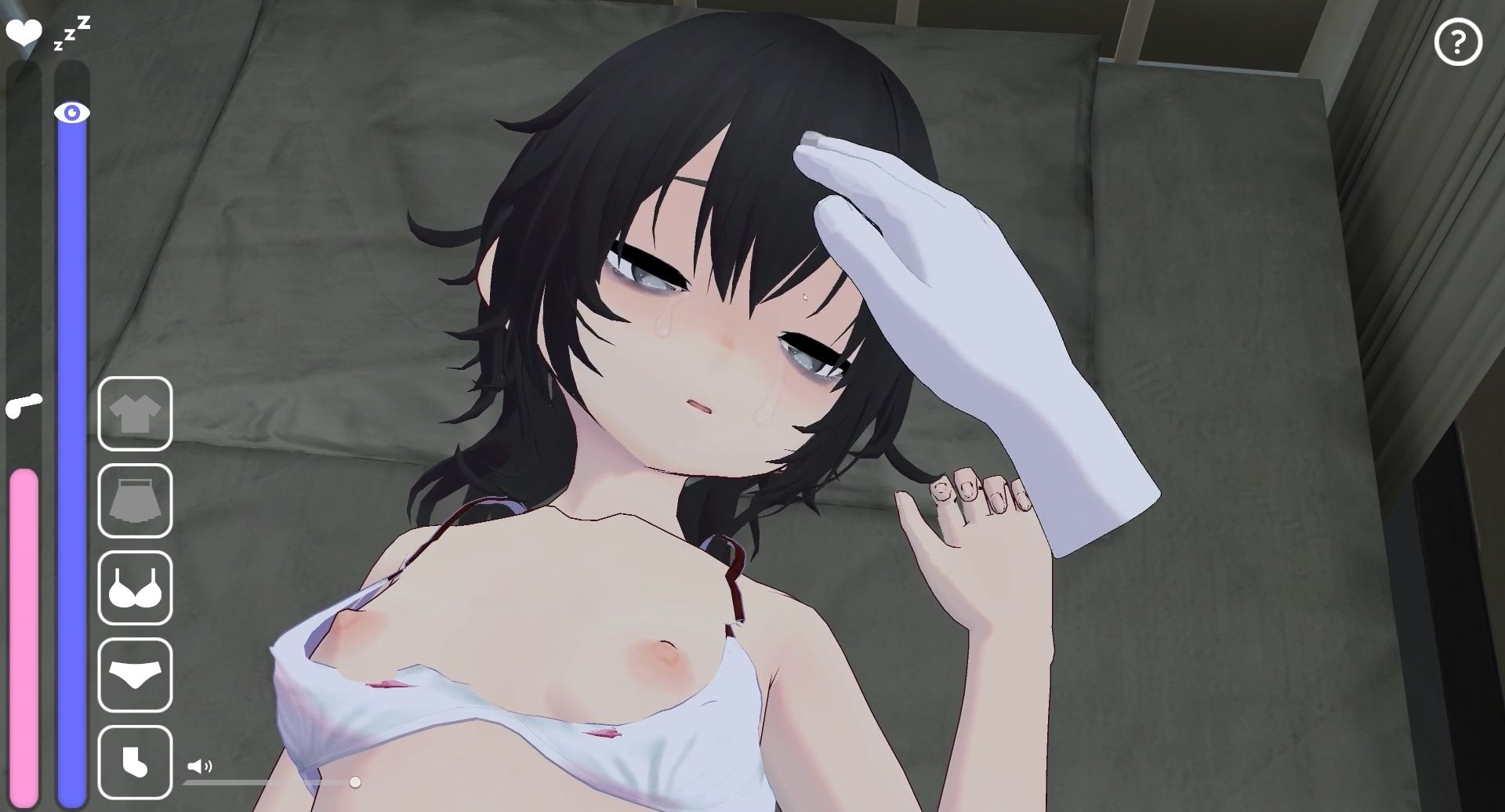 サンプル画像2:ねぶそくちゃんとおさわりゴースト？(あめつゆスタジオ) [d_411559]