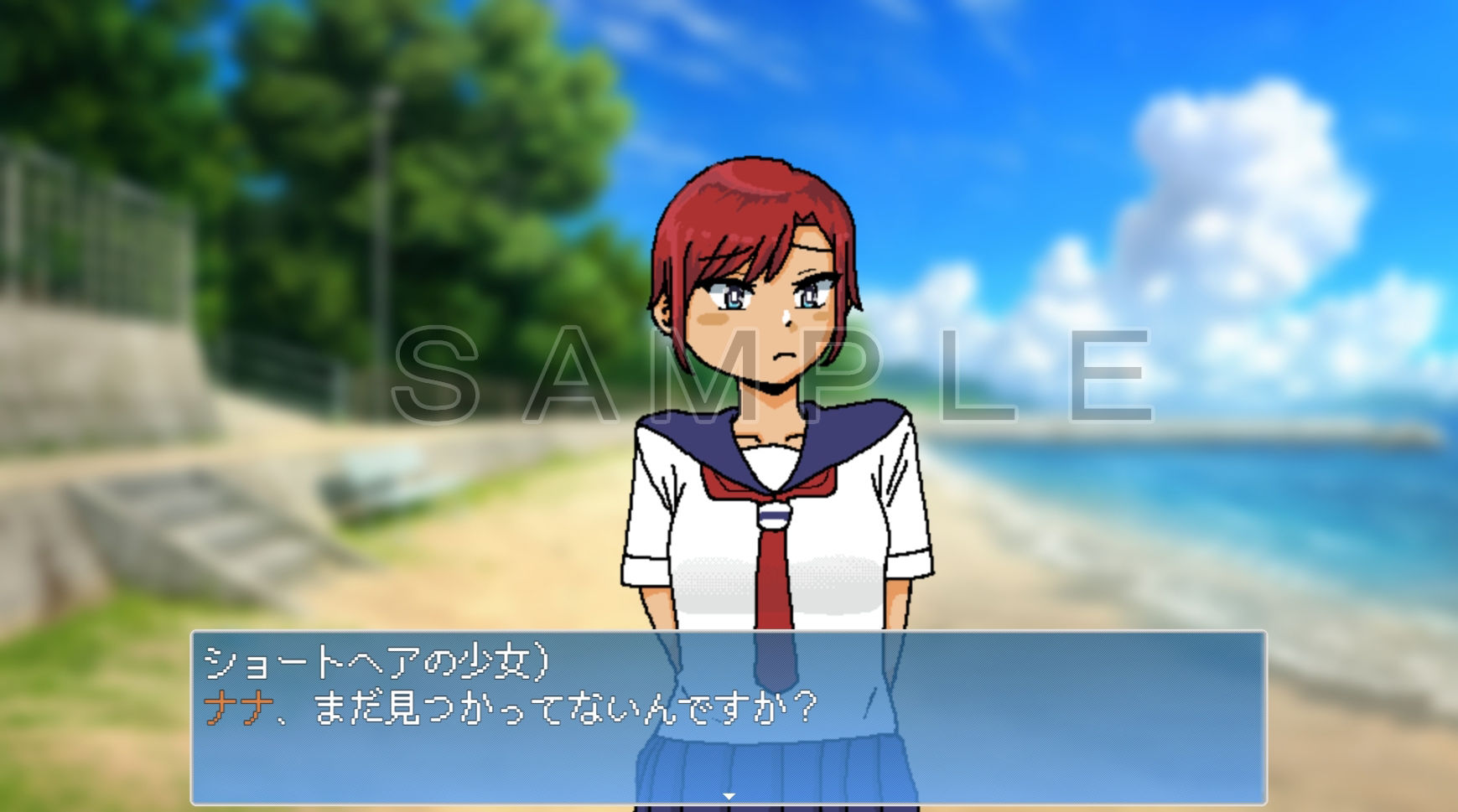 サンプル画像4:真夏のナナ〜あのプールを私は忘れない〜(softensoft) [d_412424]