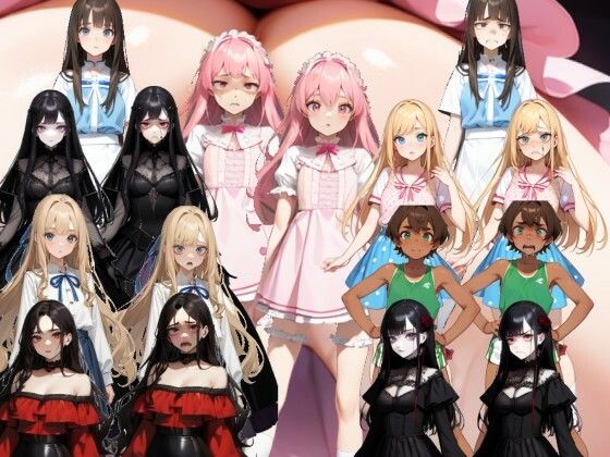 サンプル画像4:【スマホ・PC両対応/MultiLang】あなたは女の子をエッチに見る能力を手に入れた！4 アイドル編(黒揚げ) [d_414060]