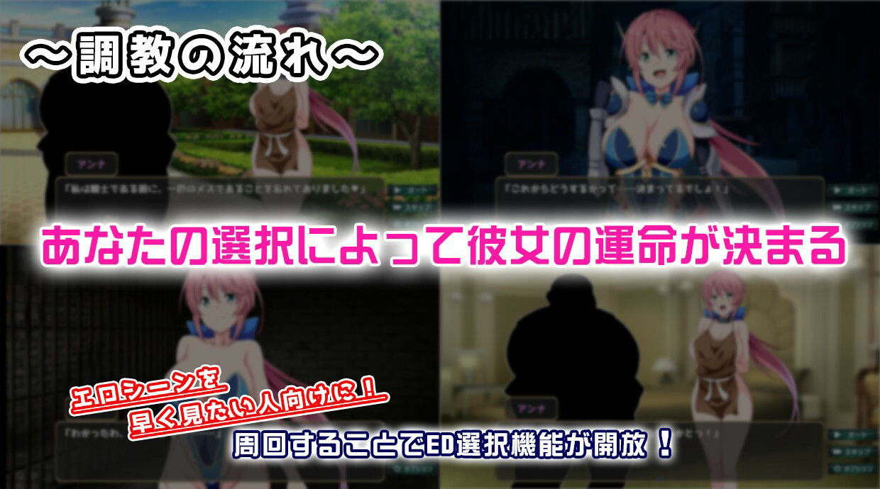 サンプル画像3:騎士アンナ -奴●調教記録-(Elithheart［エリスハート］) [d_421267]