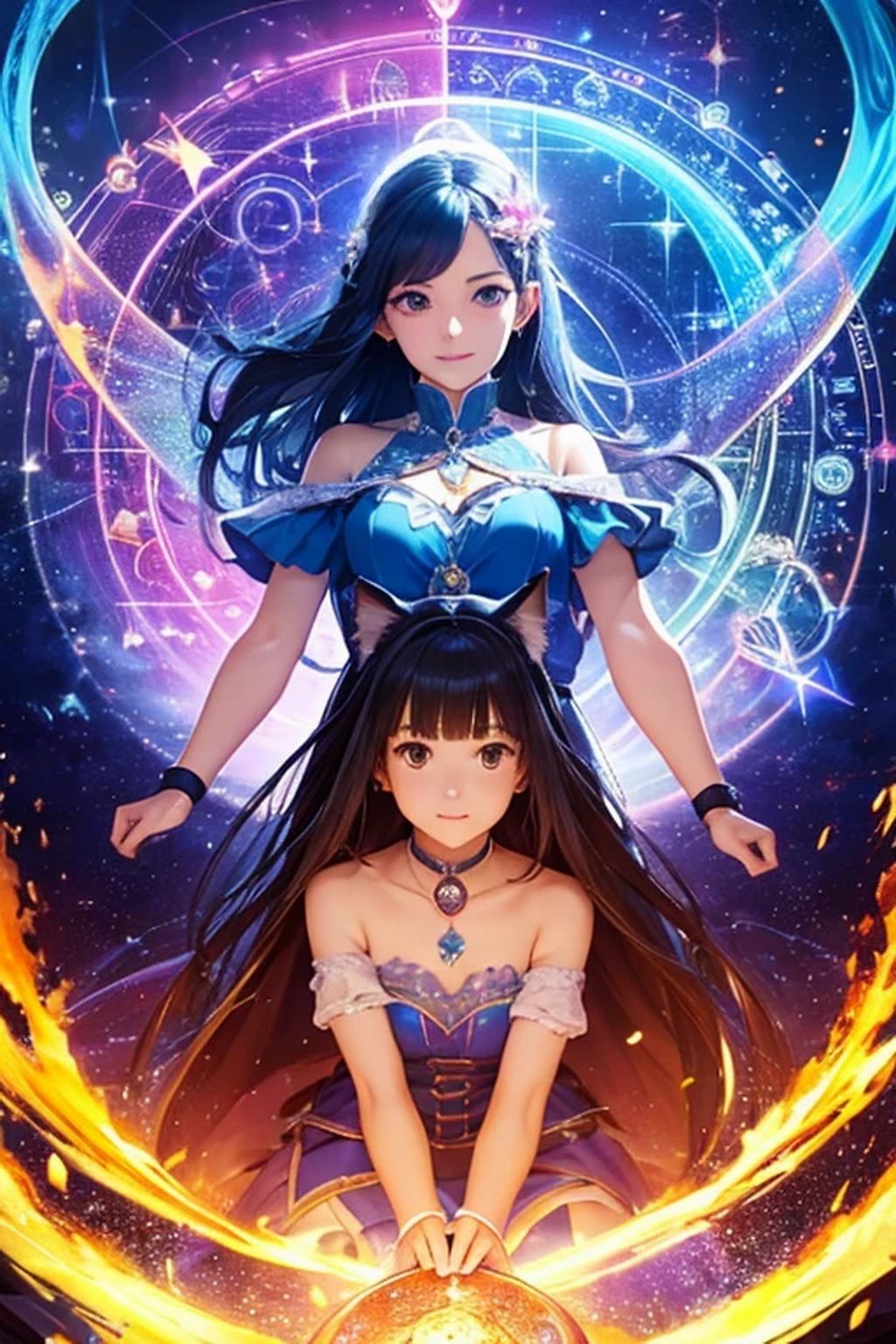 サンプル画像5:STAR ＆ MAGIC CIRCLE ファンタジー素材集(豊川内角) [d_421514]