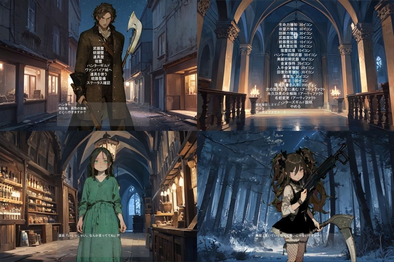 サンプル画像1:新約 ヴァンパイアハンター -夜王の復活-(vagrantsx) [d_423069]