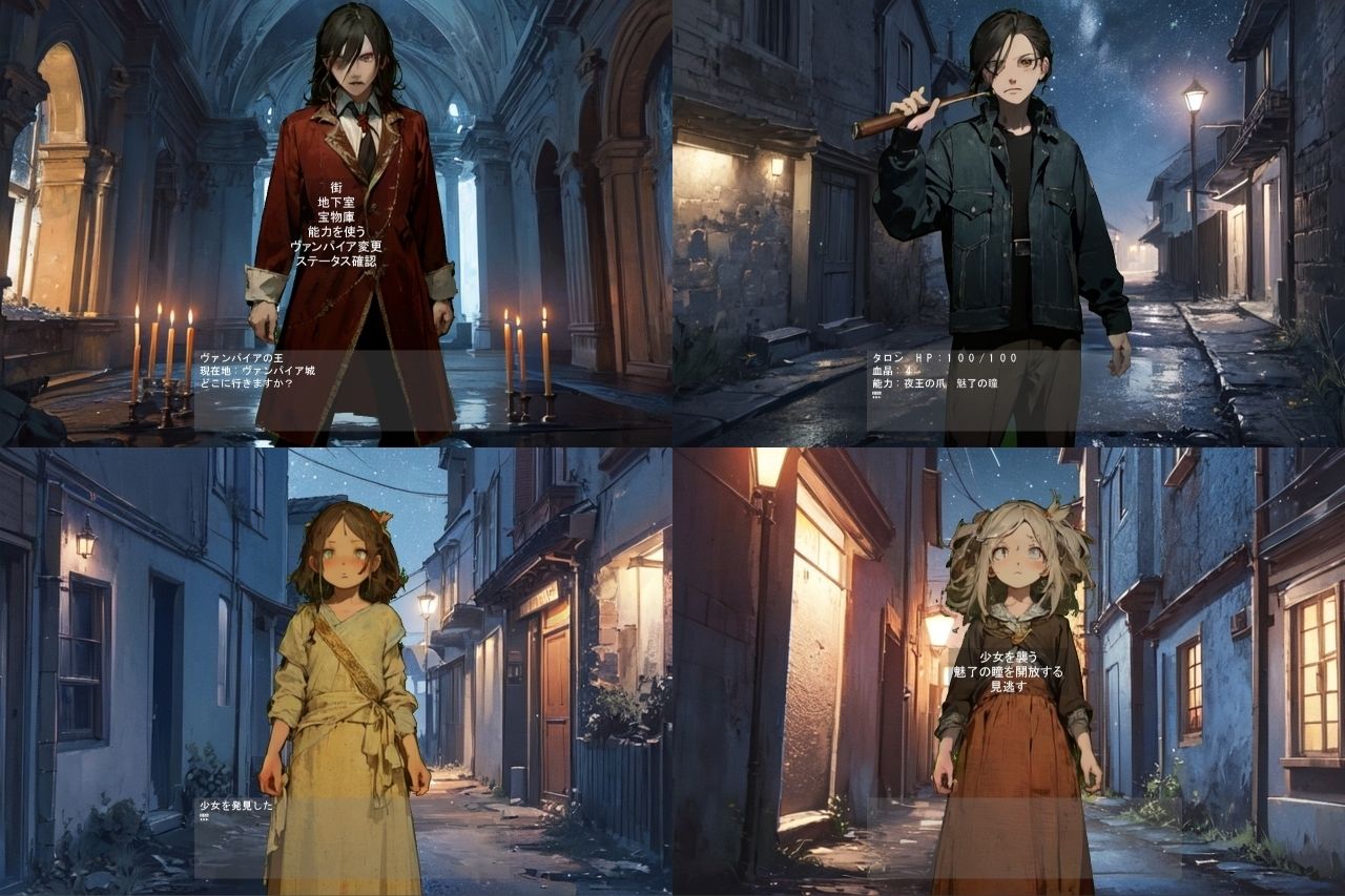 サンプル画像3:新約 ヴァンパイアハンター -夜王の復活-(vagrantsx) [d_423069]