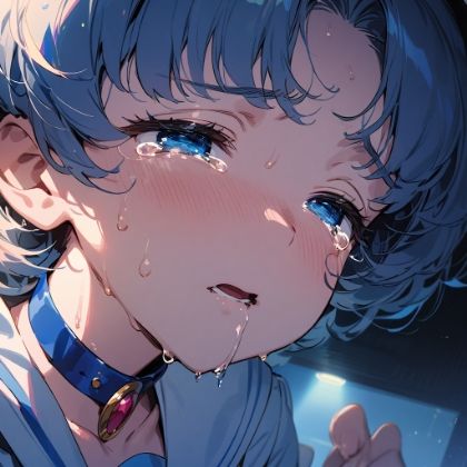 触手に襲われる水野亜美