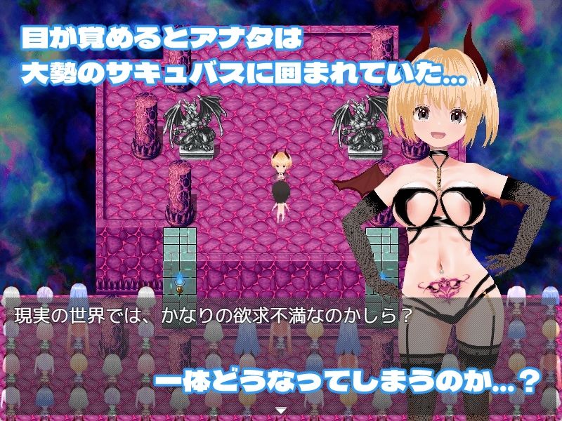 サンプル画像1:サキュバスナイトメア-DESIRE-(Animism) [d_428399]