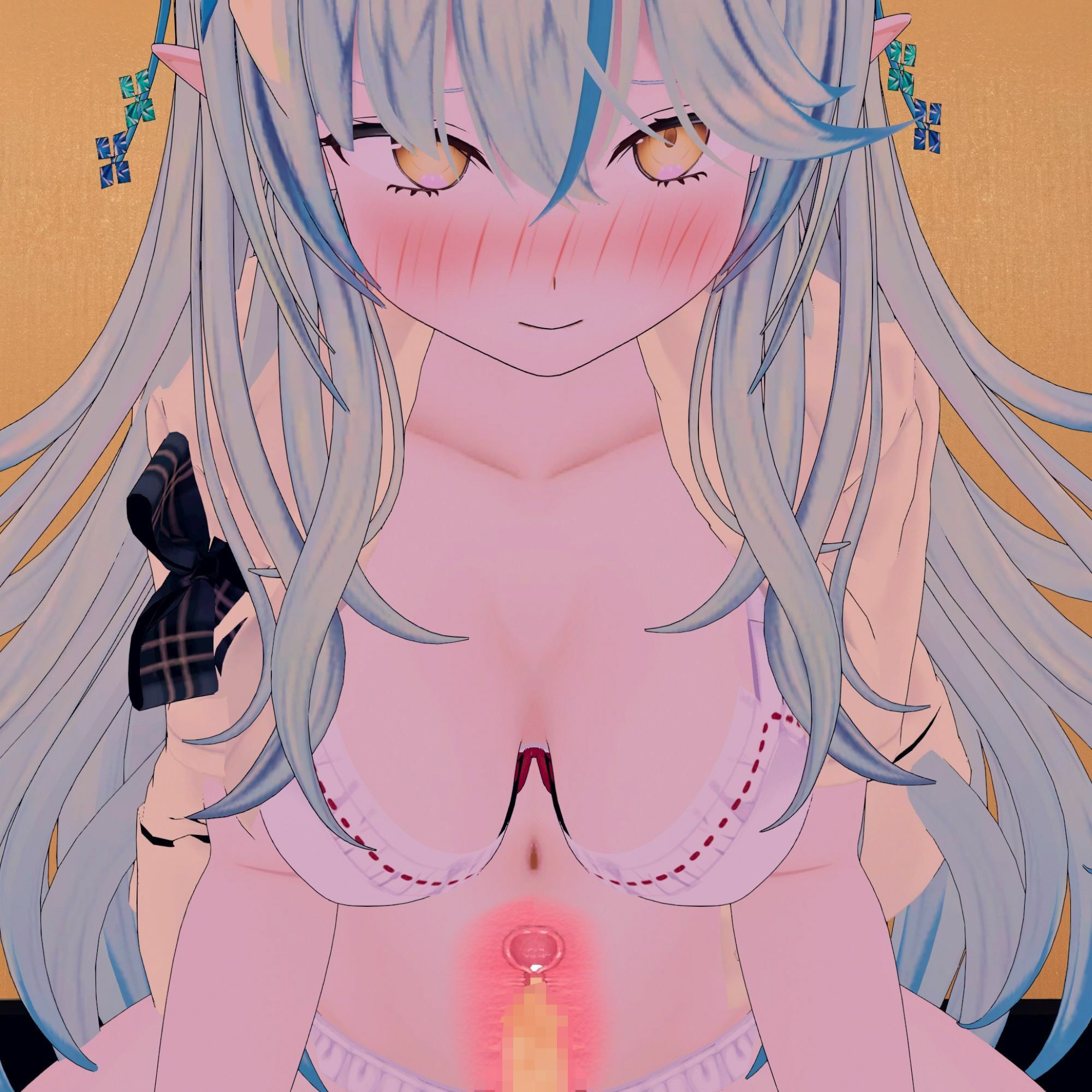 サンプル画像6:【VR専用】雪花ラ〇ィとVRえっち【日本語/English】(あーるあーるあーる) [d_439165]