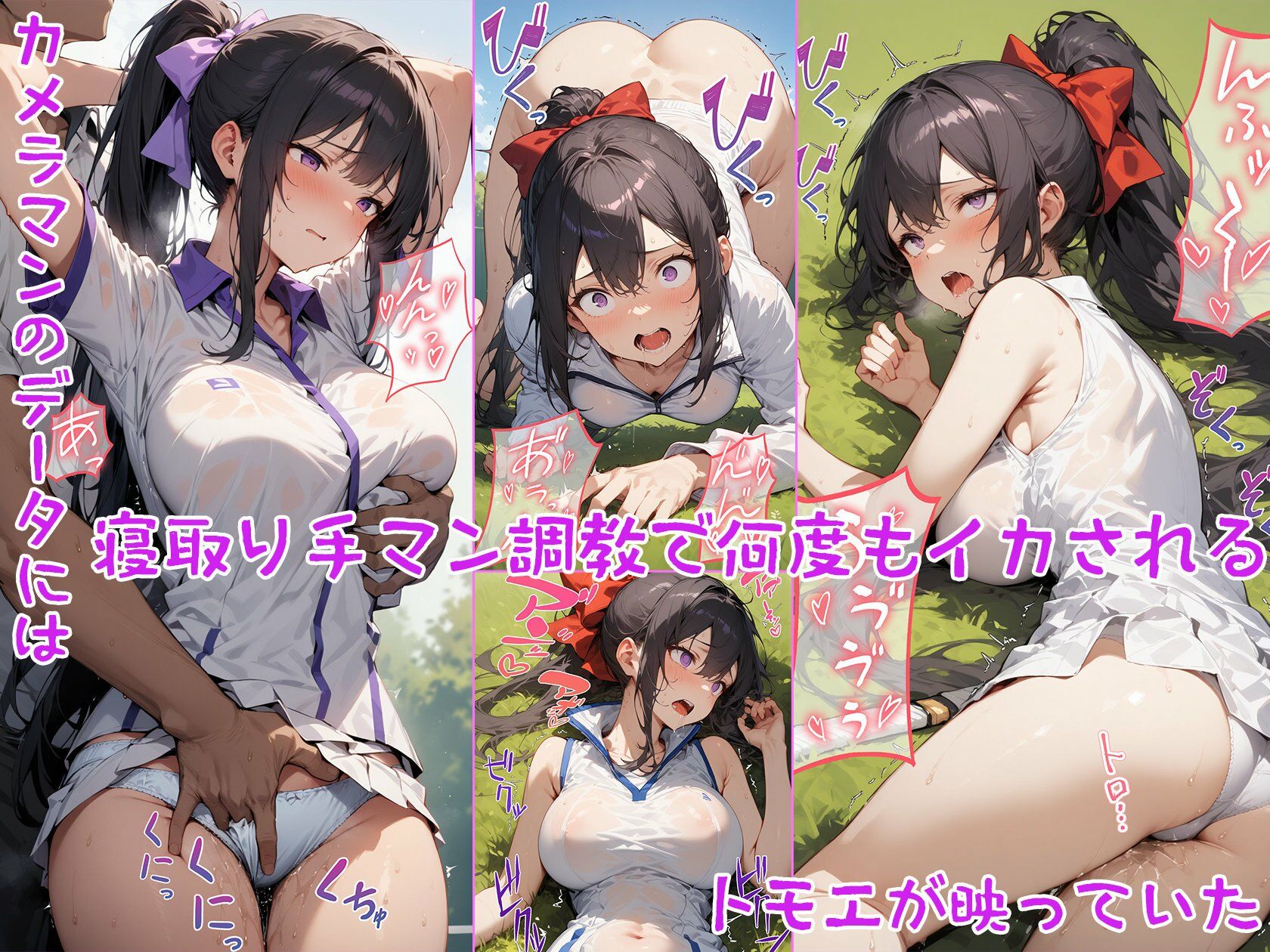 サンプル画像5:セックス嫌いのボクの彼女がモデルのバイトでチンポを欲しがるNTRアヘ顔メス堕ち 個人撮影を楽しんでいた(ネージュろまんす) [d_446829]