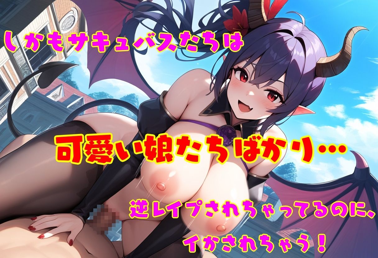 サンプル画像3:サキュバスに異世界へ連れ去られ逆レ●プされまくり探検譚 女性優位・男性受け(えむとっか) [d_449680]