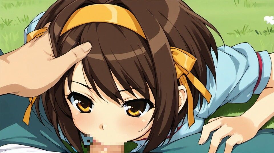 サンプル画像1:【RONV003】涼宮ハルヒの時間停止セックス-エッチ約CG90枚(ローズ志向) [d_449686]