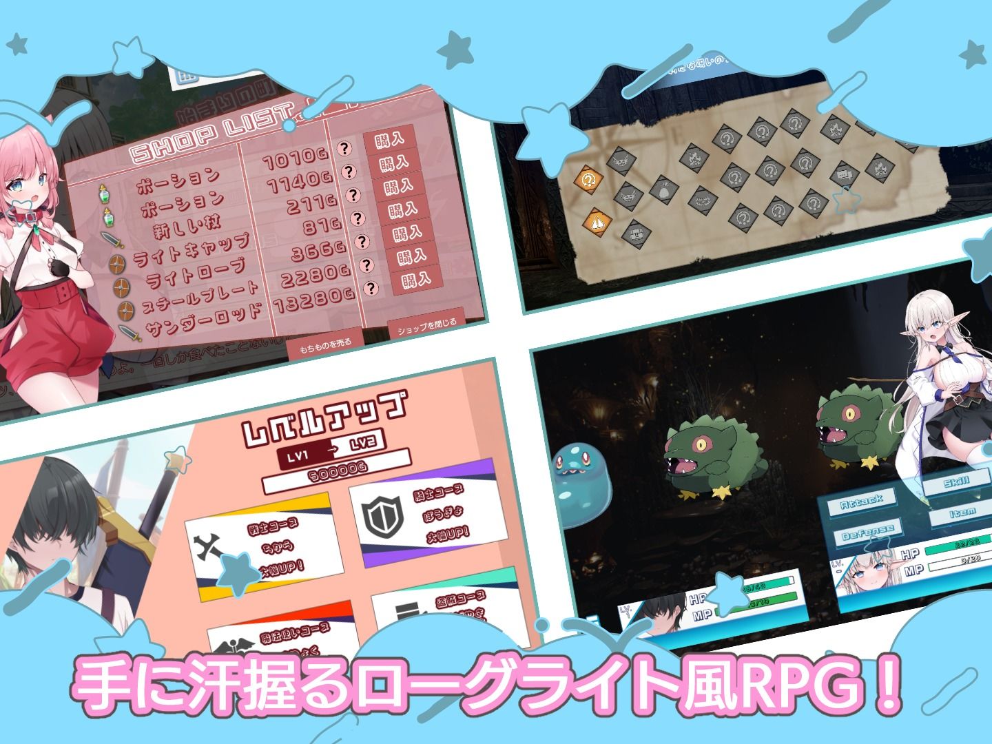 サンプル画像3:なぜかぼっちのマチルダさん！〜巨乳スケベエルフと二人きりのダンジョン攻略〜(犬オレンジ) [d_450616]