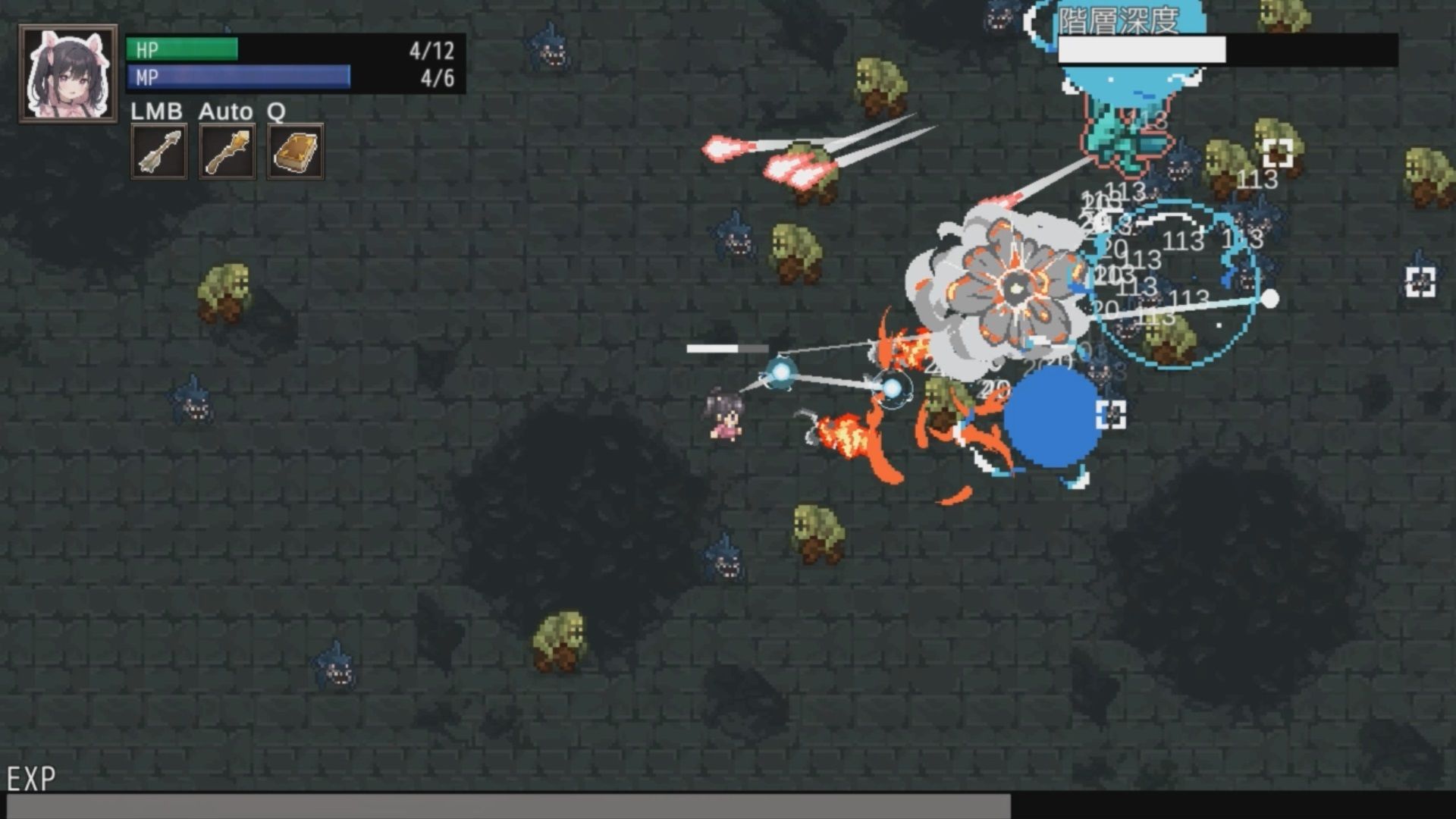 サンプル画像4:SUKEBE SURVIVE -リルと願いのダンジョン-(コキコキボイズ) [d_450959]