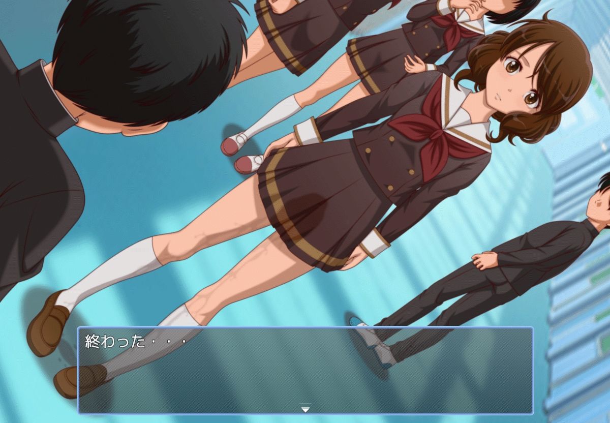 サンプル画像5:お漏らししないでトイレに行けるかな？【android版】APKファイル(［K=K］) [d_451825]