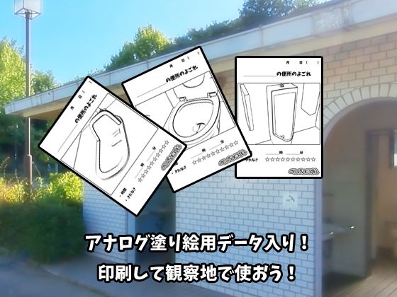 サンプル画像3:べんじょぬりえPRO(RETROGIC) [d_452606]