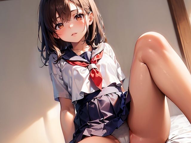 サンプル画像3:何でも相談できる隣のお姉さん(パピヨン工房) [d_456495]