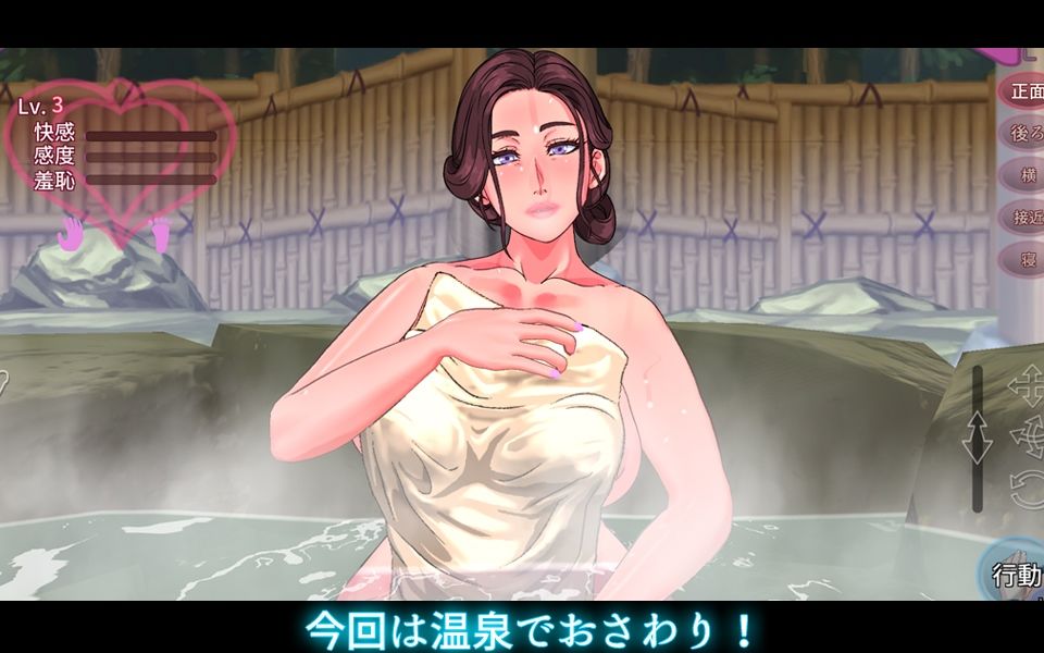 触られる人妻 〜温泉で出会った女 倫華〜の画像1