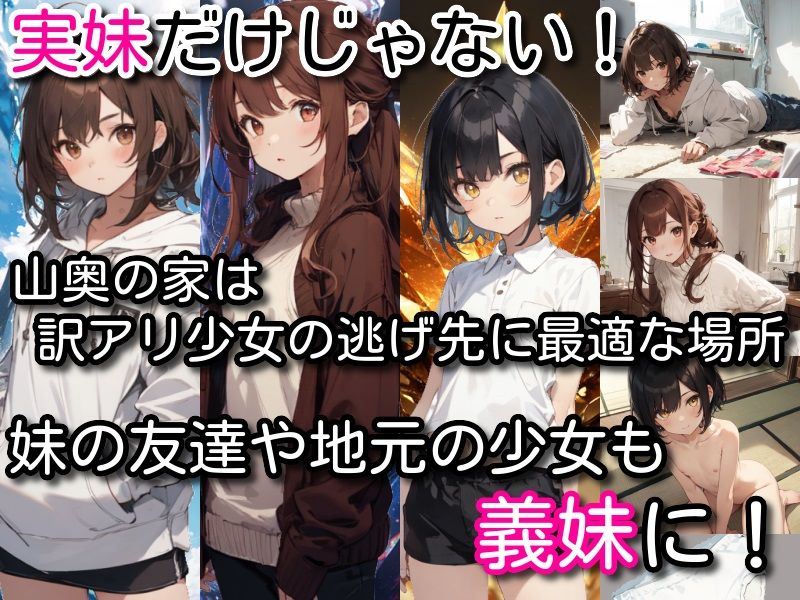 サンプル画像3:妹と！ 山奥で自給自足サバイバル生活(しろよもぎ工房) [d_459342]