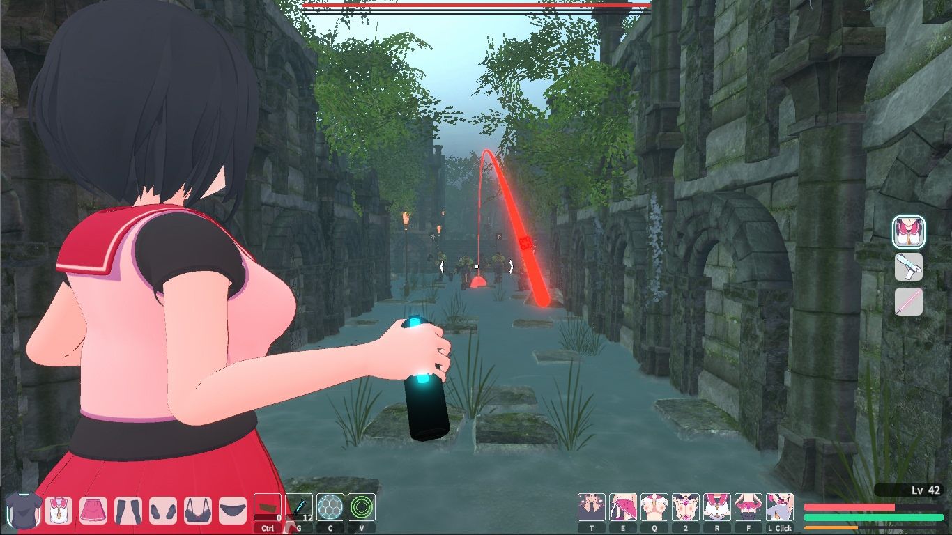 サンプル画像5:初期の訪問者(即席の矢) [d_463437]