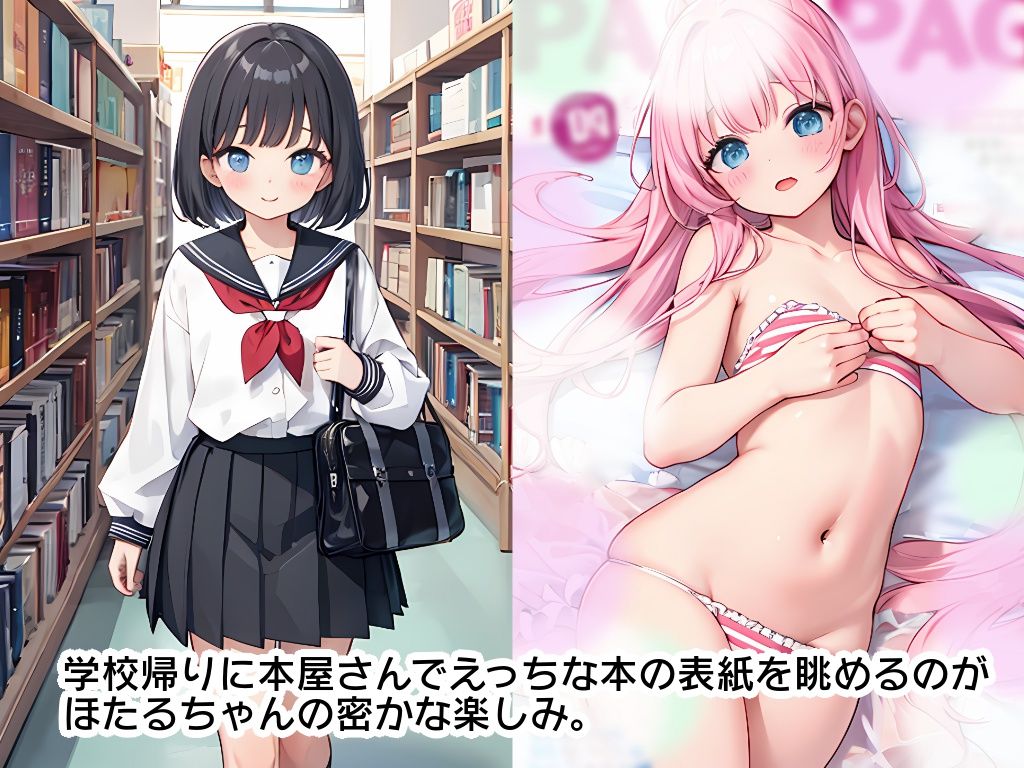 サンプル画像1:（フルボイス）ほたるちゃんはいつも一生懸命(のんある日和) [d_464900]