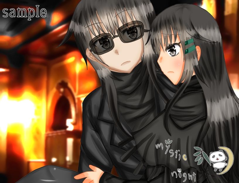 サンプル画像4:永遠の罪鴉(mystic night) [d_466397]