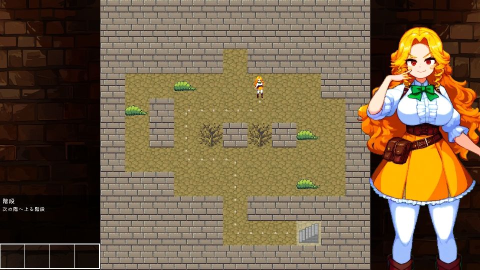 サンプル画像6:金髪お嬢様がモンスターに速攻で「んほぉっ！！」ってされるゲーム(1週間スキー) [d_467329]