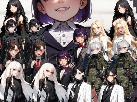 サンプル画像4:【スマホ・PC両対応/MultiLang】あなたは女の子をエッチに見る能力を手に入れた！8 裏社会編(黒揚げ) [d_469415]