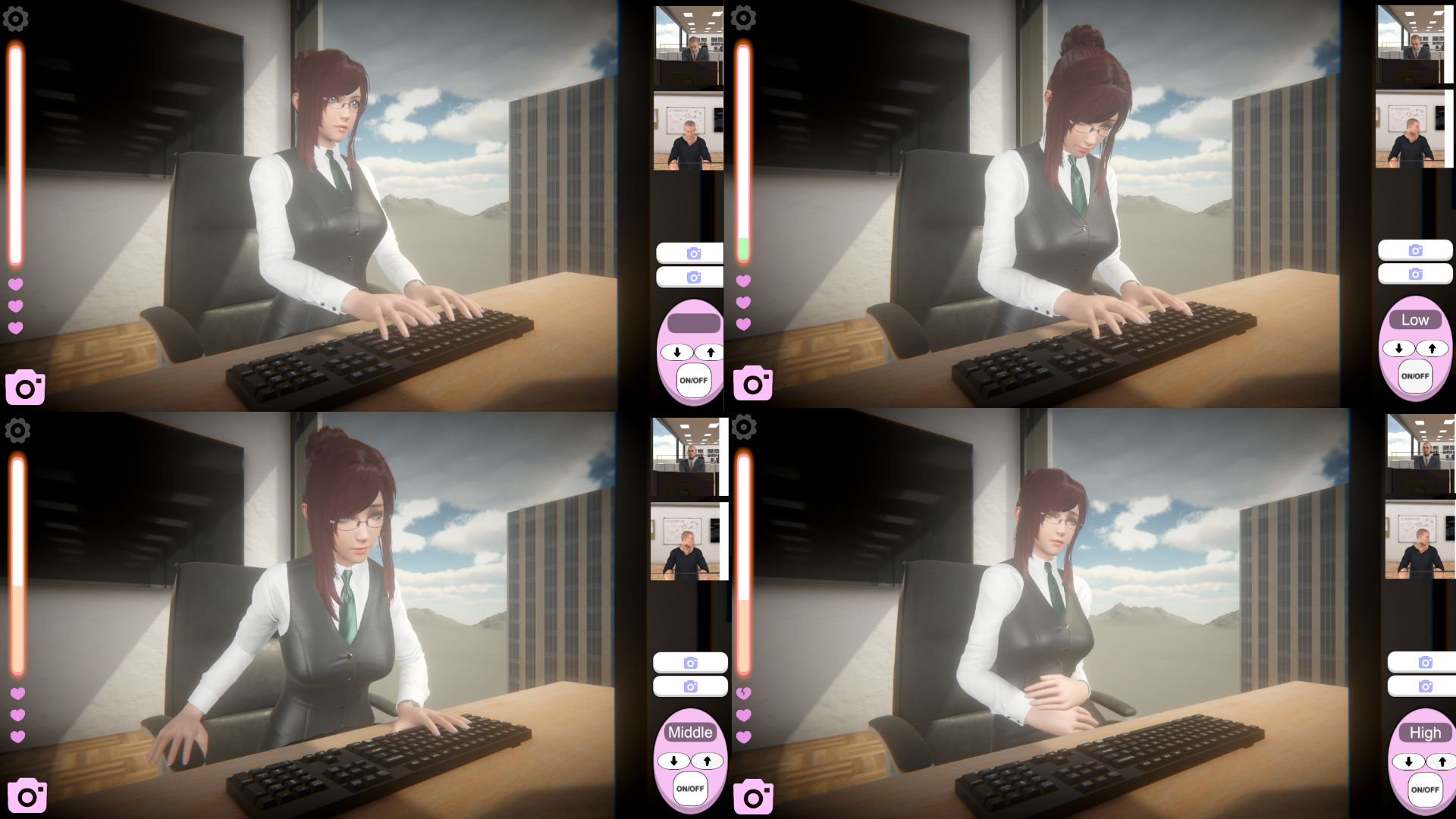 サンプル画像3:仕事中にリモコンバイブを遠隔操作！！(SDT) [d_469827]