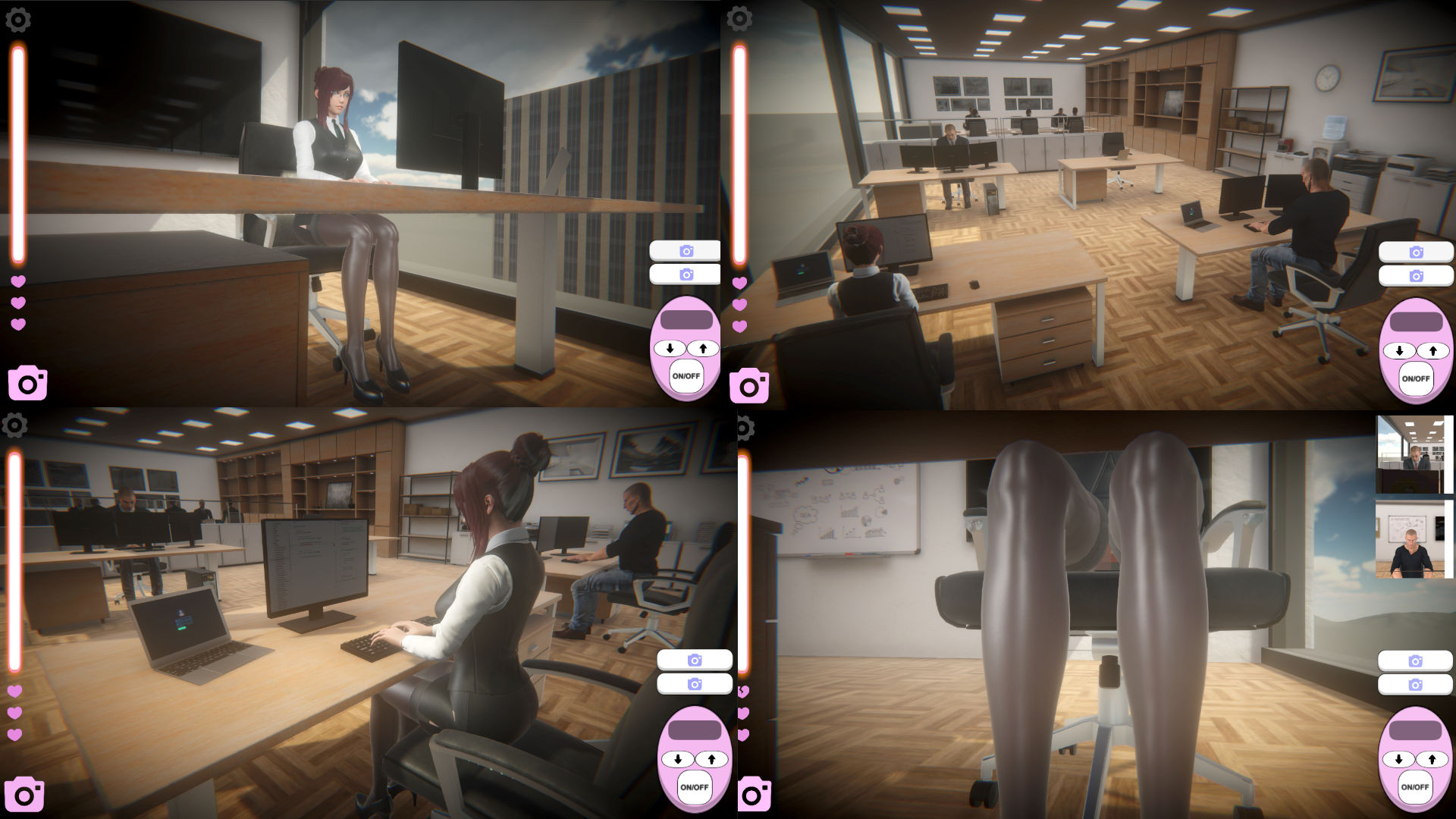 サンプル画像4:仕事中にリモコンバイブを遠隔操作！！(SDT) [d_469827]