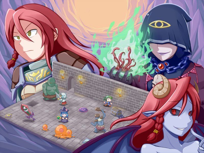 サンプル画像1:メイジズメイズ 〜迷宮の主の玩具にされる冒険者〜(んじゃ！リサイクル屋) [d_473151]