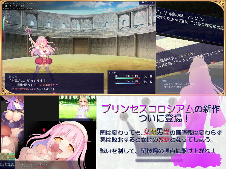 サンプル画像1:プリンセスコロシアム2(ふらむそふと) [d_475543]