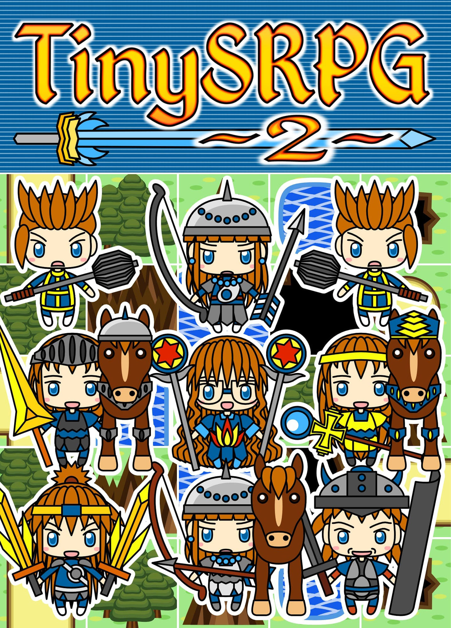 サンプル画像1:TinySRPG2(るてんのお部屋) [d_476725]