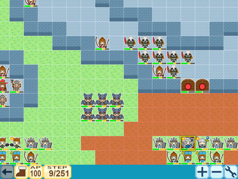 サンプル画像3:TinySRPG2(るてんのお部屋) [d_476725]