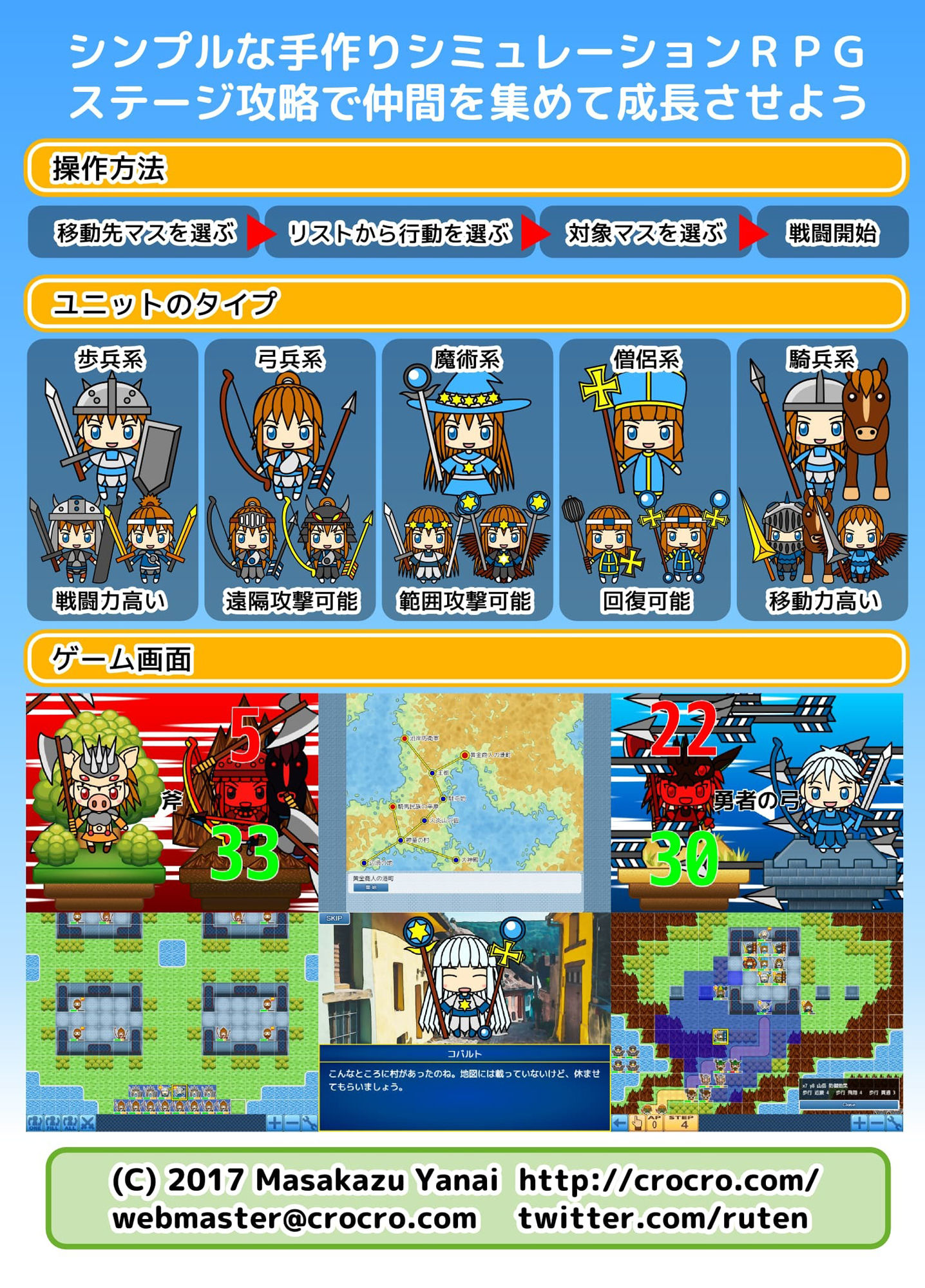 サンプル画像2:TinySRPG3(るてんのお部屋) [d_476731]