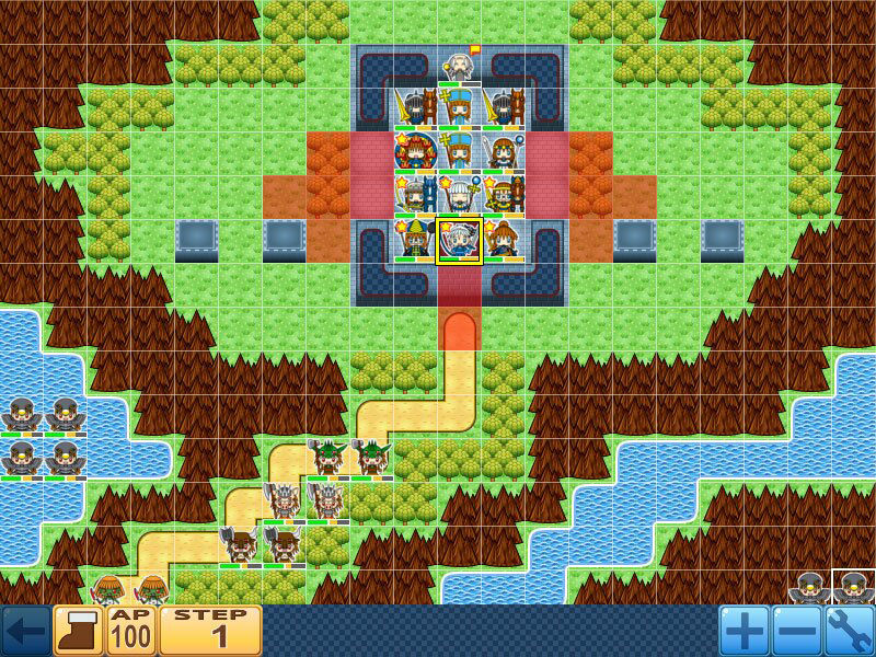 サンプル画像3:TinySRPG3(るてんのお部屋) [d_476731]