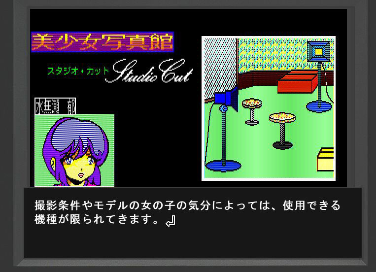 サンプル画像4:美少女写真館スタジオ・カット(HARD) [d_478091]