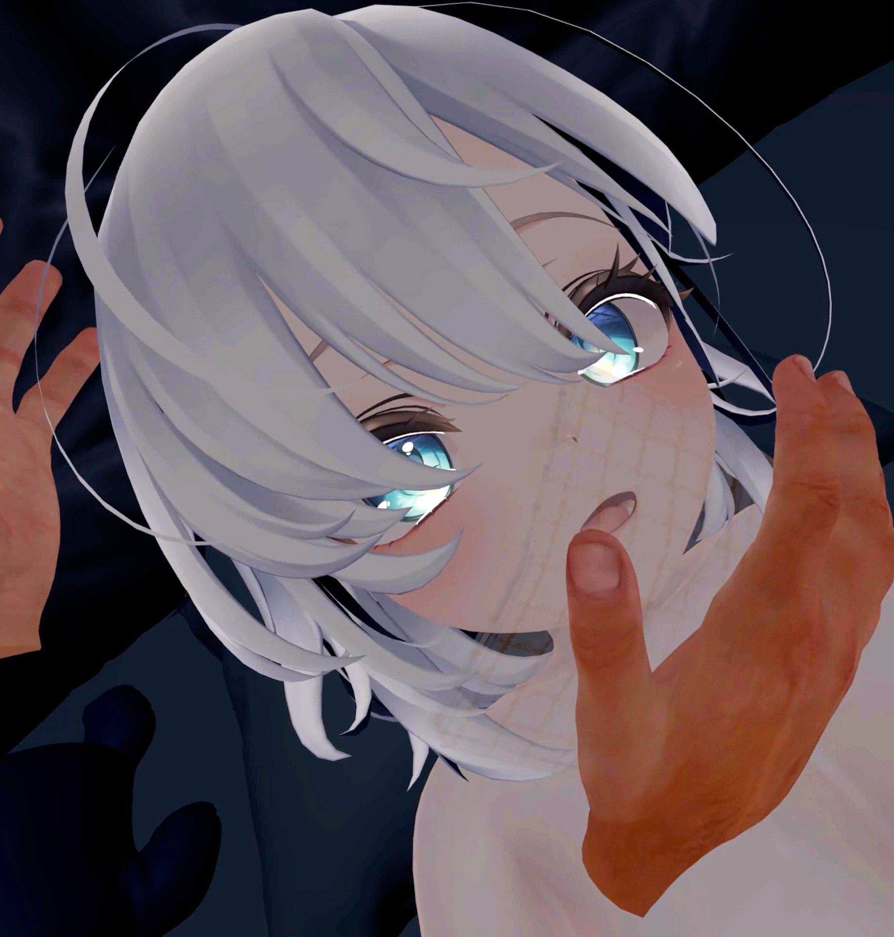 サンプル画像4:【VR専用】寝ているあの娘を壊してみた。(GrabThree) [d_480820]