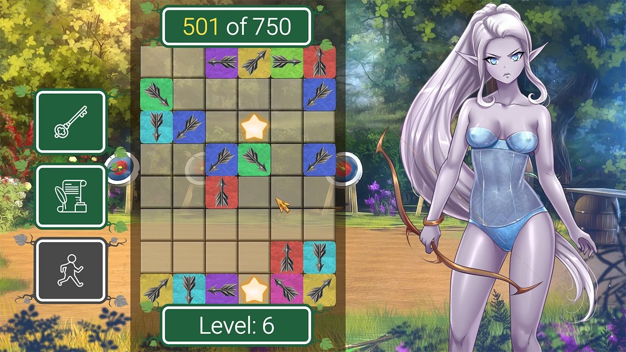 サンプル画像5:エルフ・アローと巨乳エルフの恋(美熟女クラブ) [d_483732]