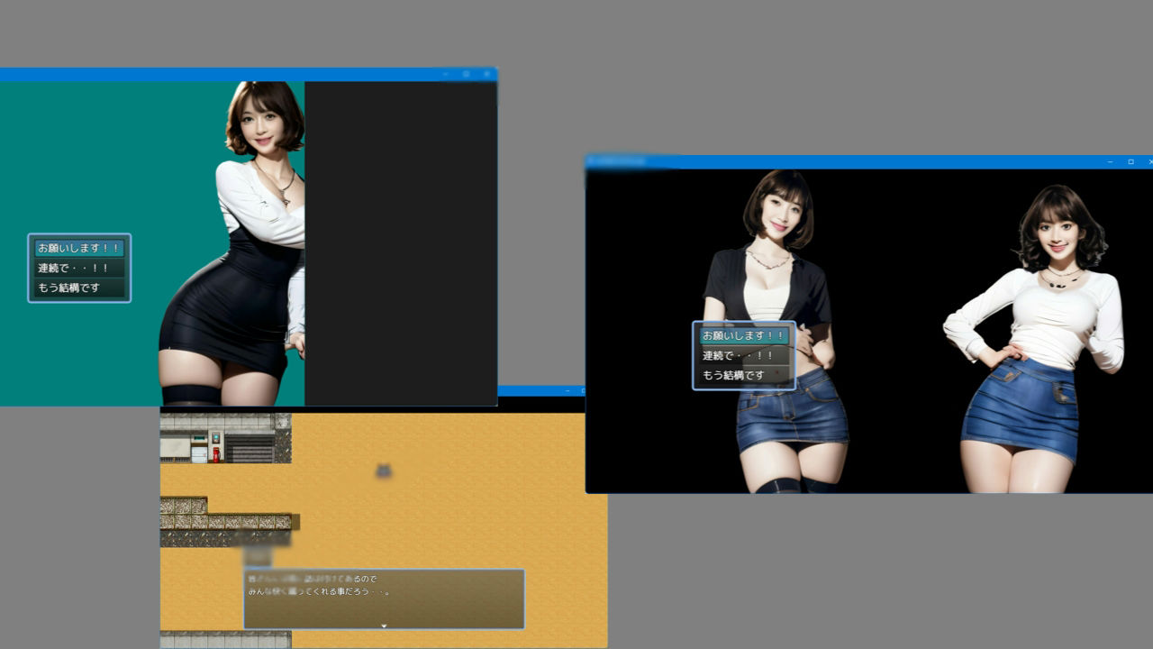 サンプル画像2:金蹴りのゲーム(柳原平和) [d_490231]