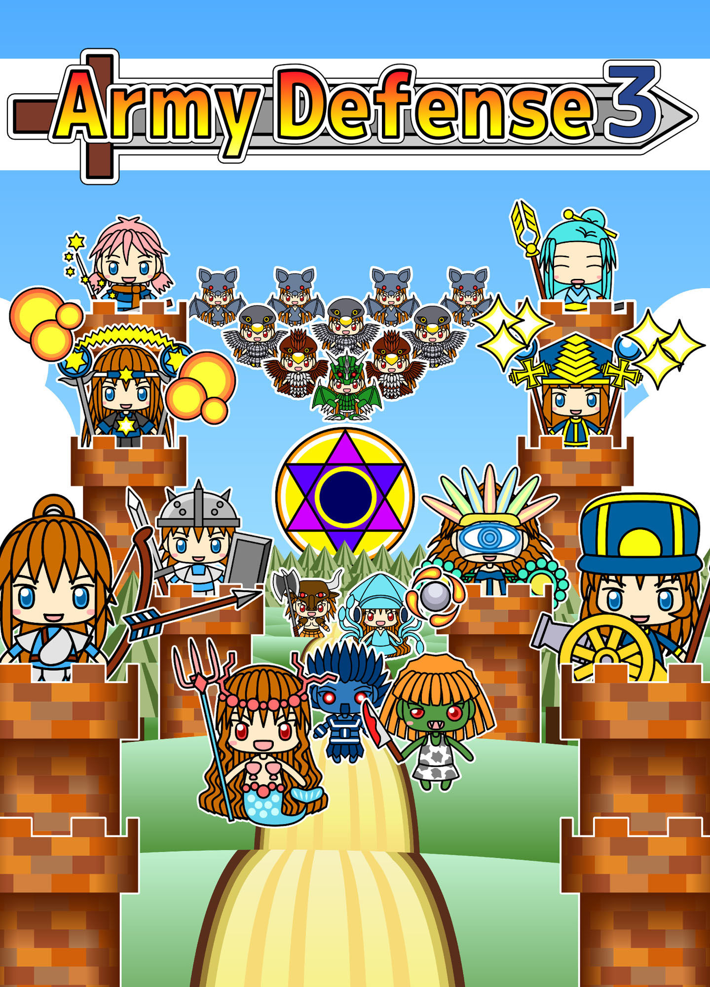 サンプル画像1:Army Defense 3(るてんのお部屋) [d_498646]