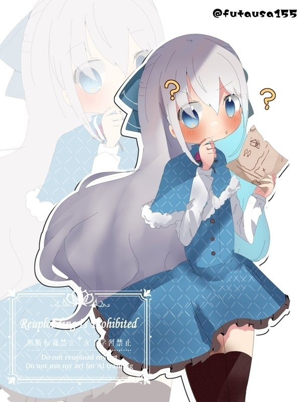 サンプル画像4:リラと小さな雪の町(ナベフタ工房) [d_498971]