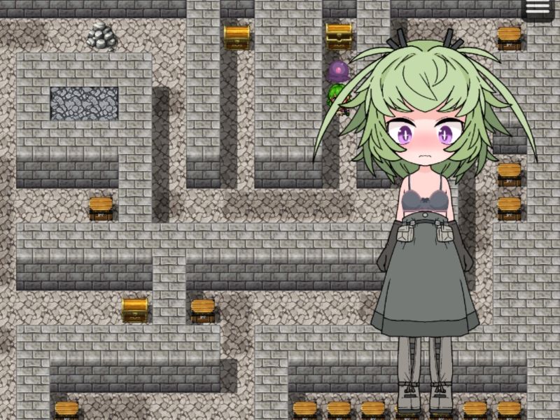 サンプル画像2:いたずら好きスライムVSドジっ子シーフちゃん(らーすとちゅか) [d_505584]