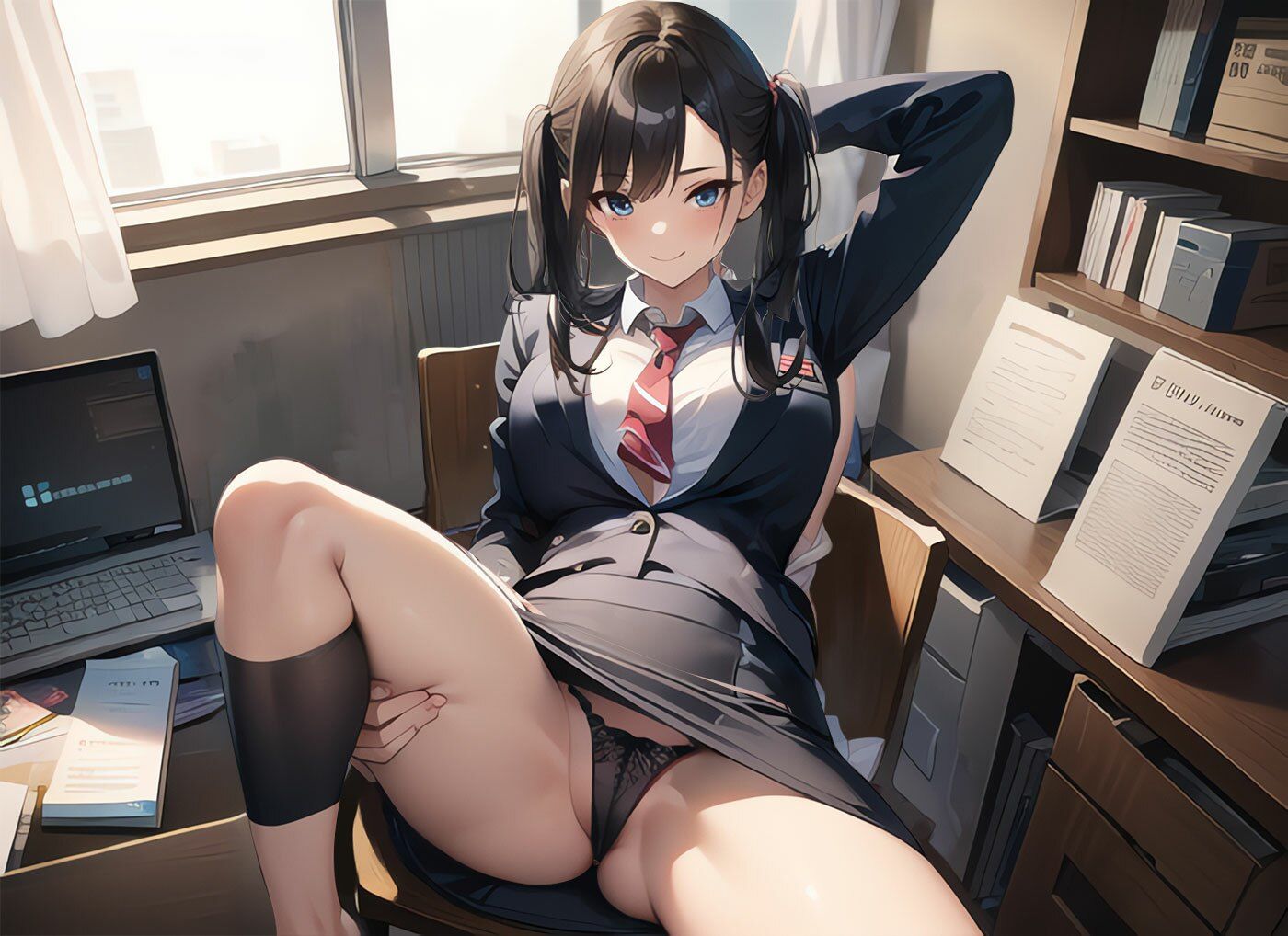 サンプル画像6:噂のAI勉強中画像を使ってあれする2お着替え完了(ななみ製作所) [d_506416]