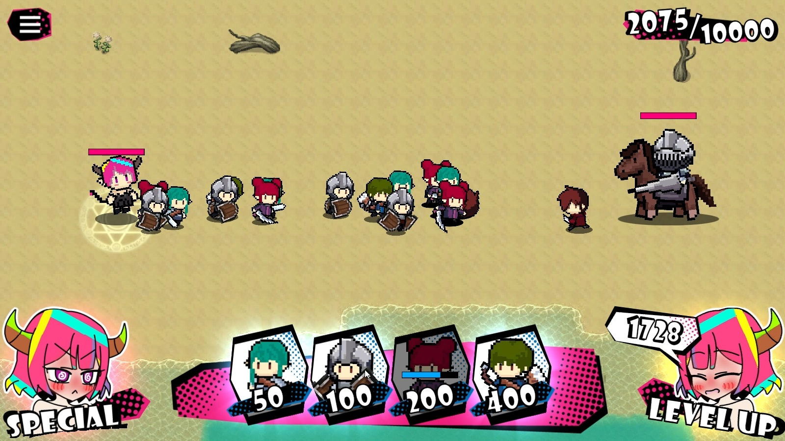 サンプル画像4:追放サキュバスのひとりだち 〜横スクロールタワーディフェンス〜(やる気Zの叛逆) [d_510013]