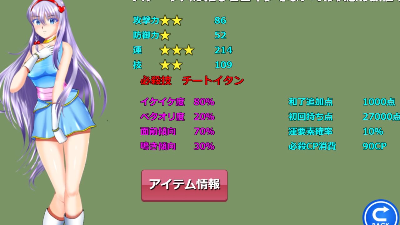 バトルヒロインFの最強武道大会は麻雀で！〜エロ編  LV1