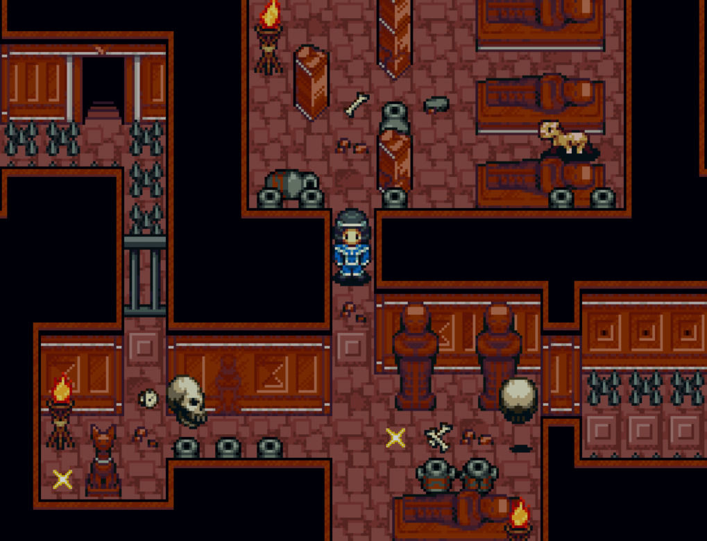 サンプル画像5:Fallen Souls ＜ソウルライク風ターン制RPG＞ ver1.0(揚げ餃子) [d_520507]