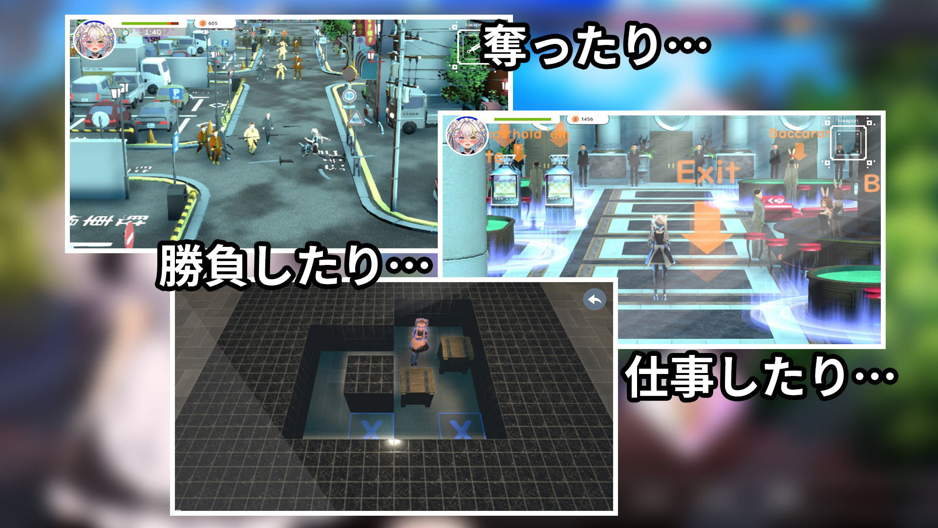 サンプル画像3:【Game×ASMR】寝取りネコ〜メイドになった猫の激エロ恩返し〜(ハーフトーンドット) [d_535537]