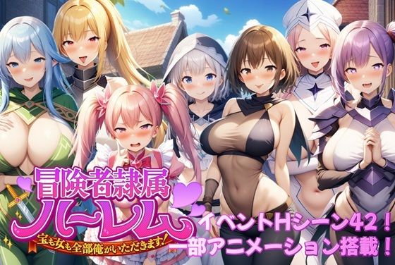 《d_587746》冒険者隷属ハーレム〜宝も女も全部俺がいただきます!〜のパッケージ画像