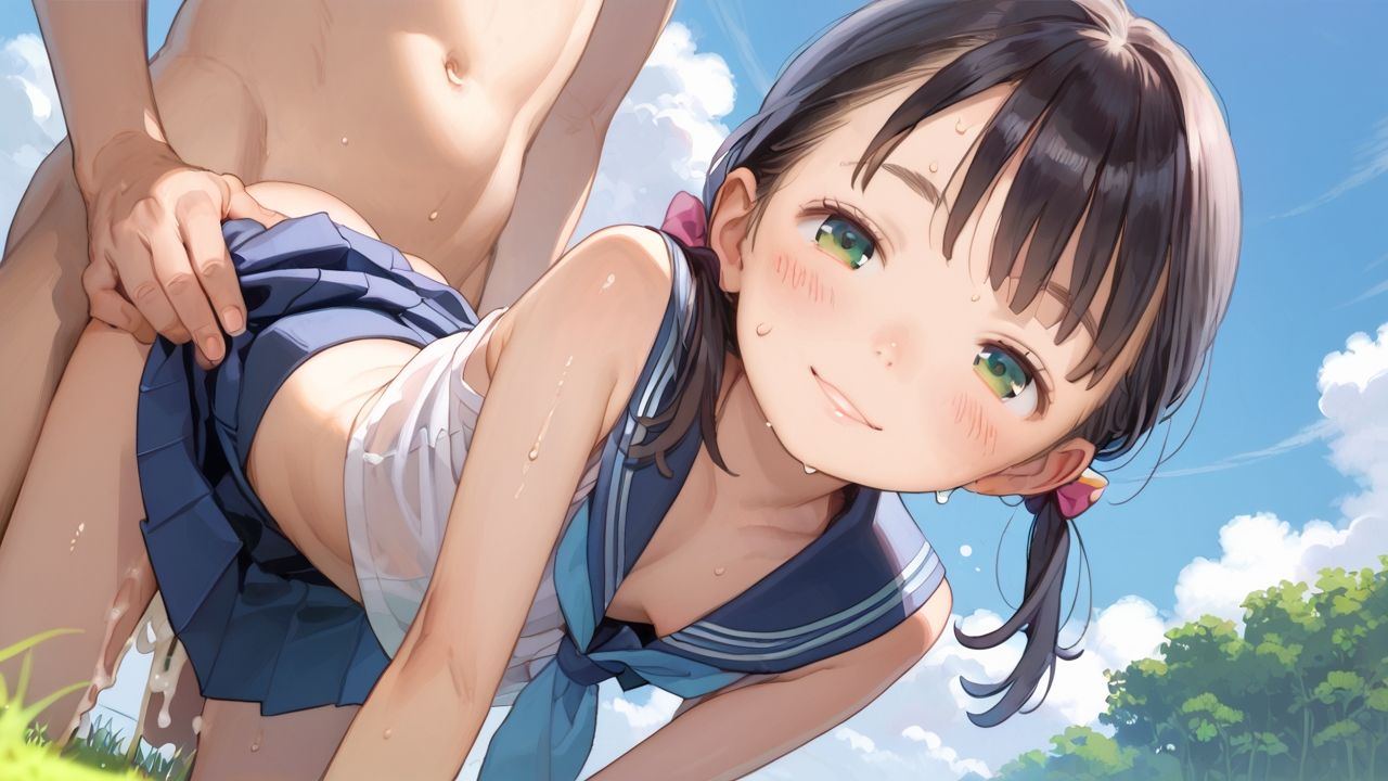 つるぺた制服美少女 その11【美少女農家でのんびり農園生活】のサンプル画像 6