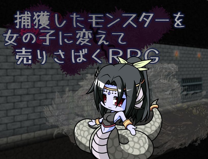 捕獲したモンスターを女の子に変えて売りさばくRPGの画像1