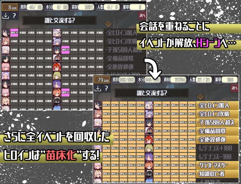 ポストアポカリプス-繁殖と禁忌の英雄-のサンプル画像 6