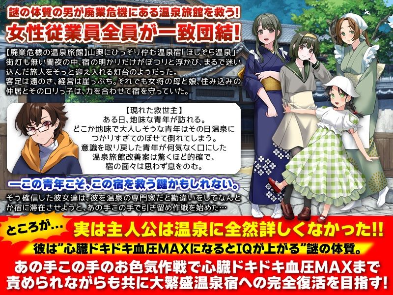 エロエロ温泉旅館を繁盛させる経営ゲーム    ほしぞら温泉においでませませ！ (dgame jp-002)